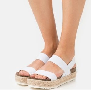 Madden Girl Cybell White Sandals